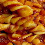 Martina's Homemade Foods Fusilli Pasta with Tomato Sauce